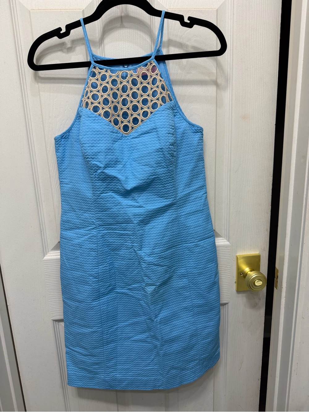 Lilly Pulitzer Blue Halter Dress